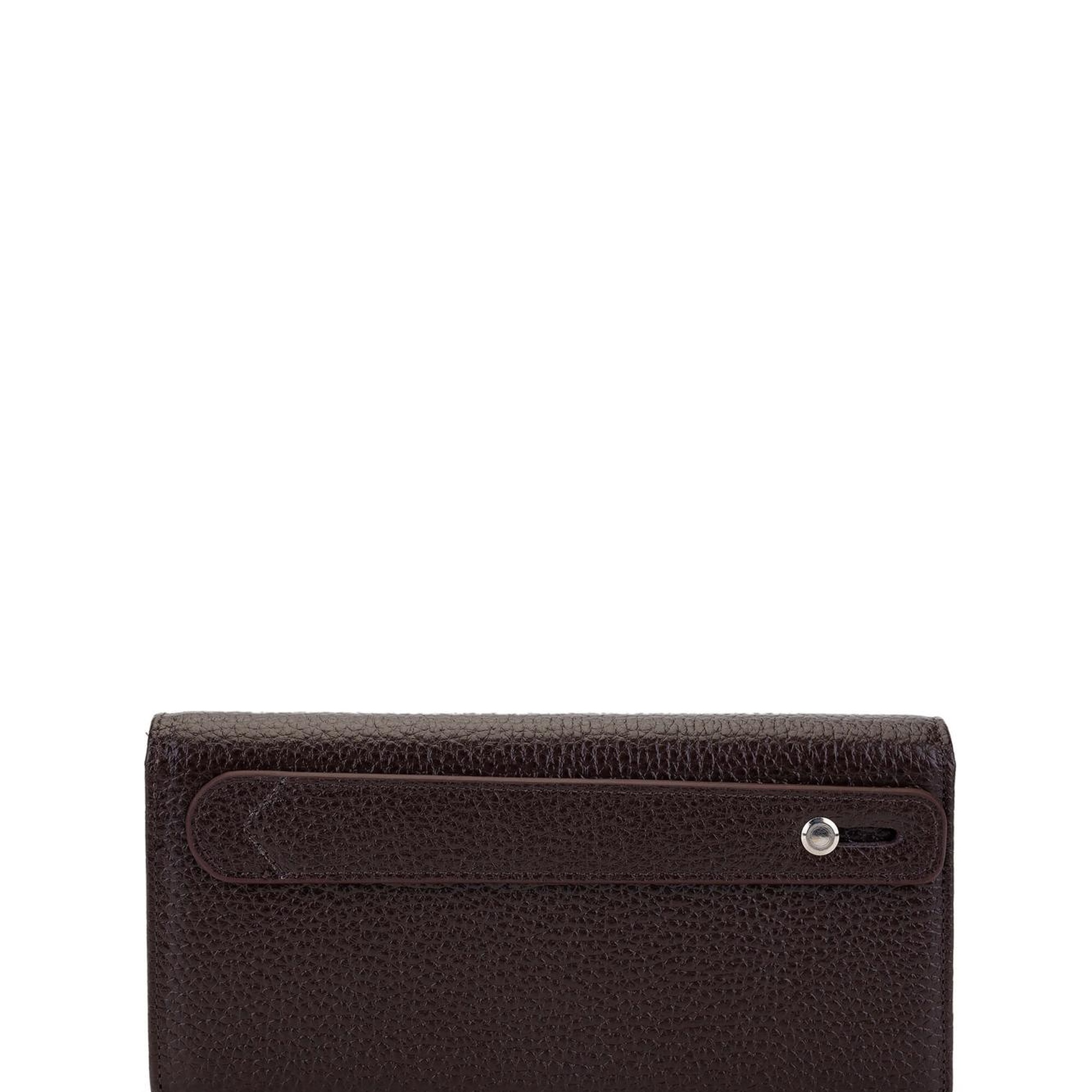 Tamer Tanca Erkek Hakiki Deri Kahverengi Cüzdan Cuzdan