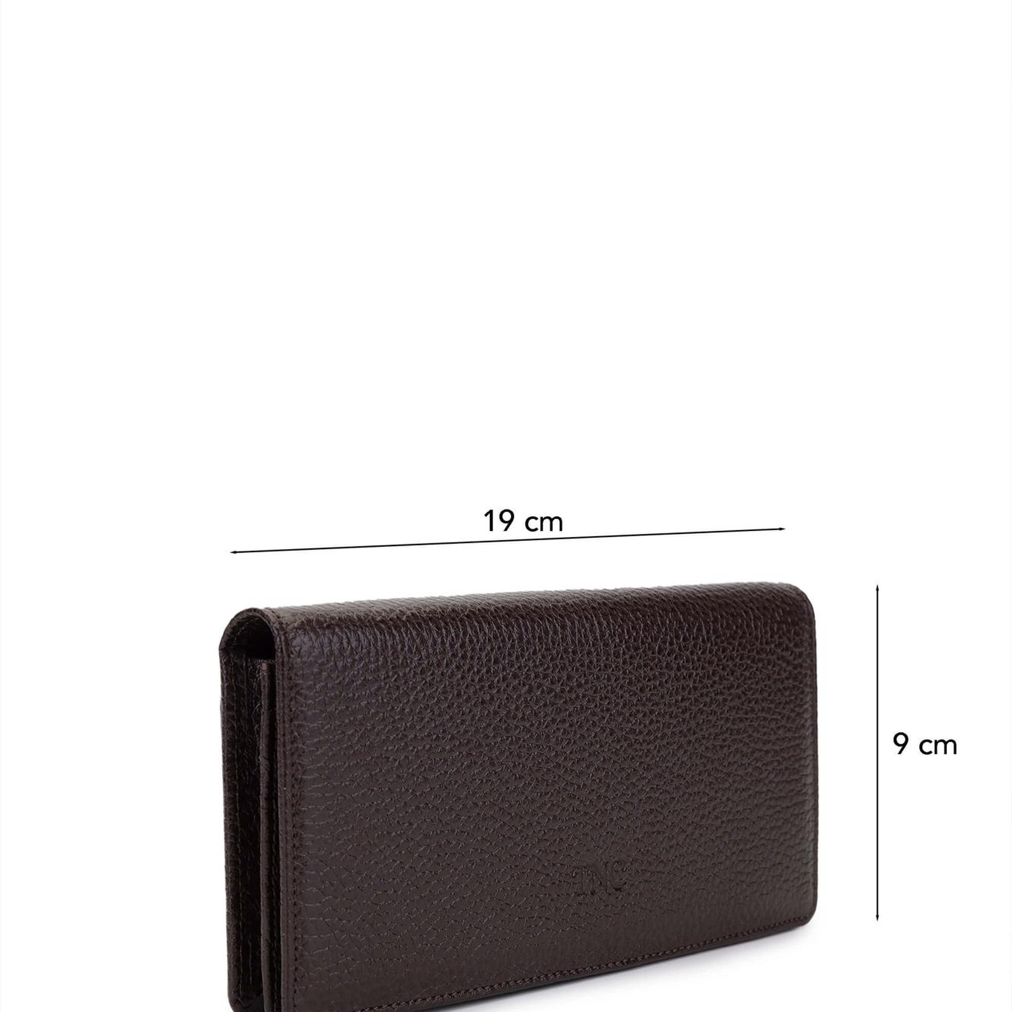 Tamer Tanca Erkek Hakiki Deri Kahverengi Cüzdan Cuzdan