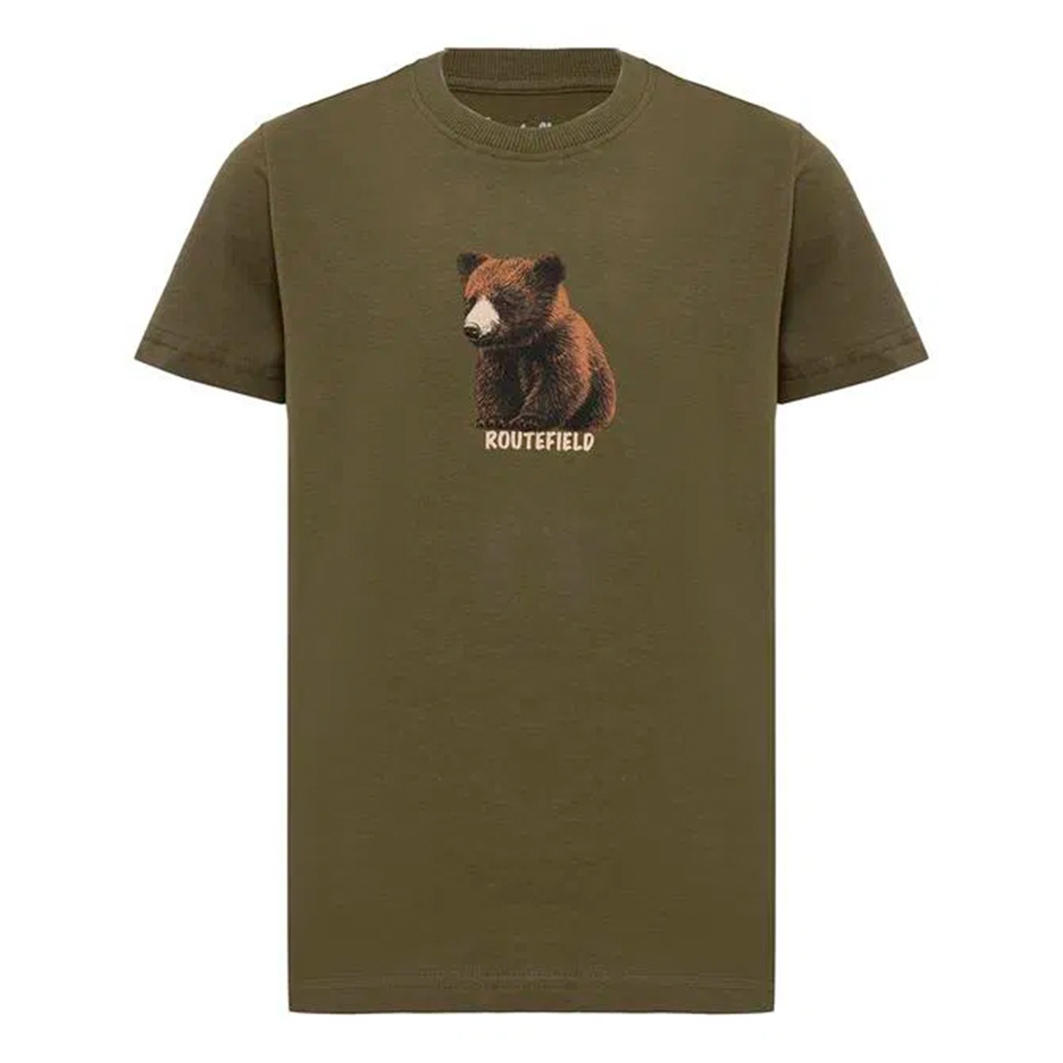  Routefield Treykids Unisex Çocuk Yeşil Tişört