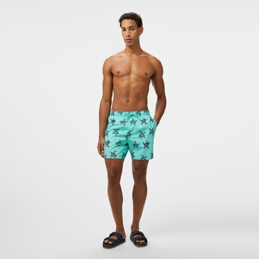  Nautica Erkek Yeşil Regular Fit Deniz Şortu