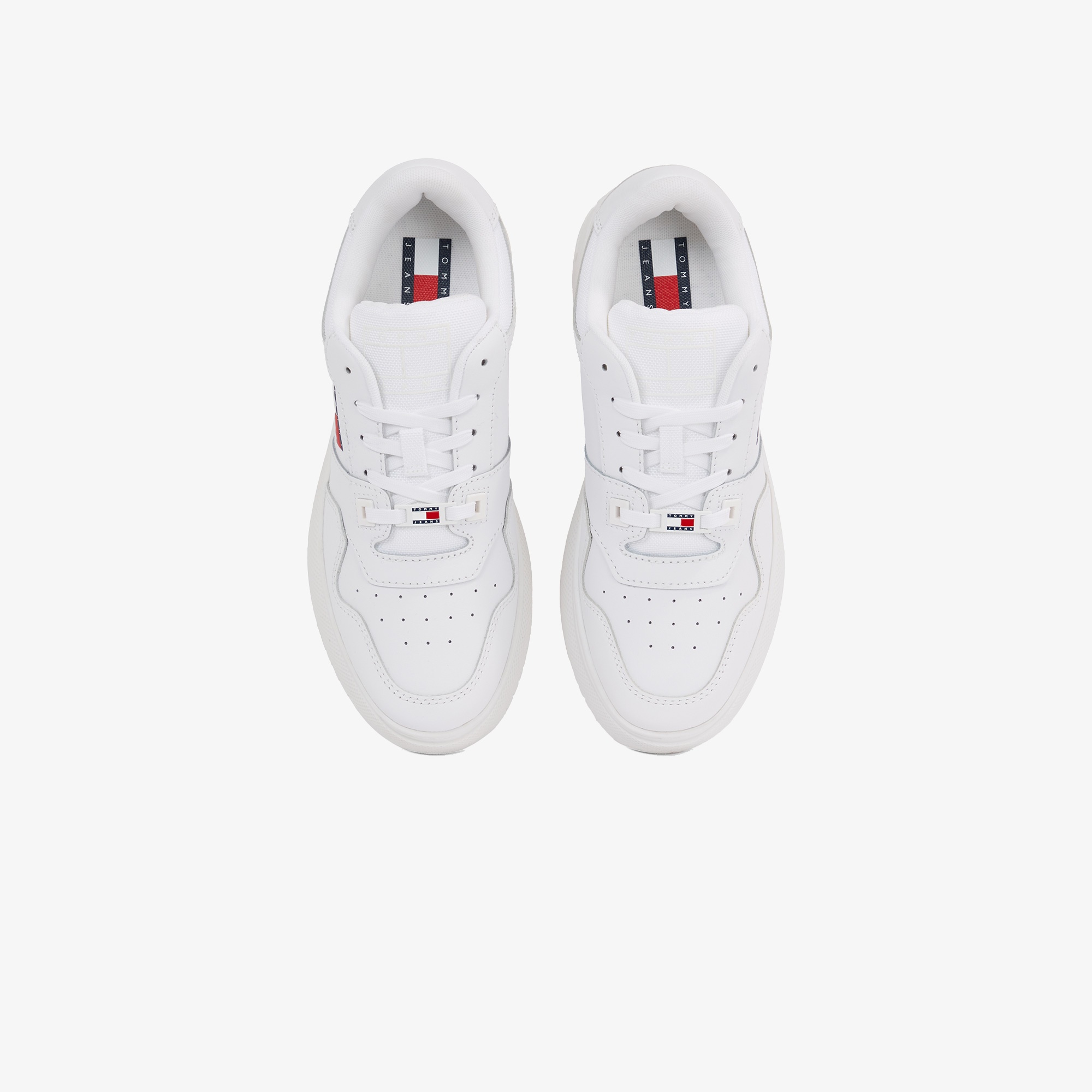 Tommy Jeans New Retro Basket Kadın Beyaz Sneaker