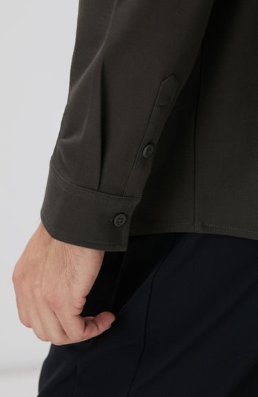  Network Erkek N-Tech Haki Gömlek