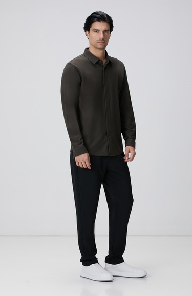  Network Erkek N-Tech Haki Gömlek