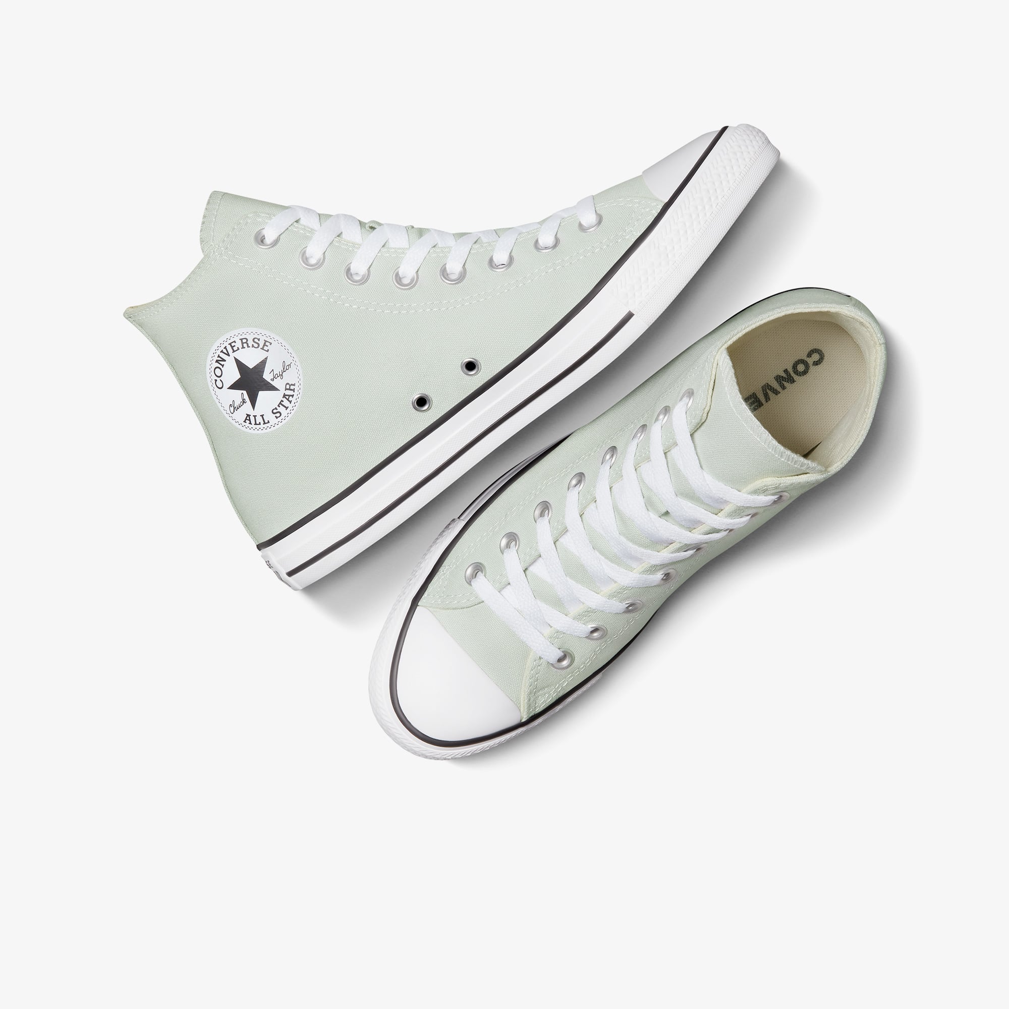 Converse Converse Gri Chuck Taylor All Star Unisex Yeşil Sneaker | FashFed Gri - 6. görsel
