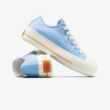  Converse Chuck Taylor All Star Lift Platform Kadın Mavi Sneaker