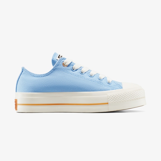  Converse Chuck Taylor All Star Lift Platform Kadın Mavi Sneaker