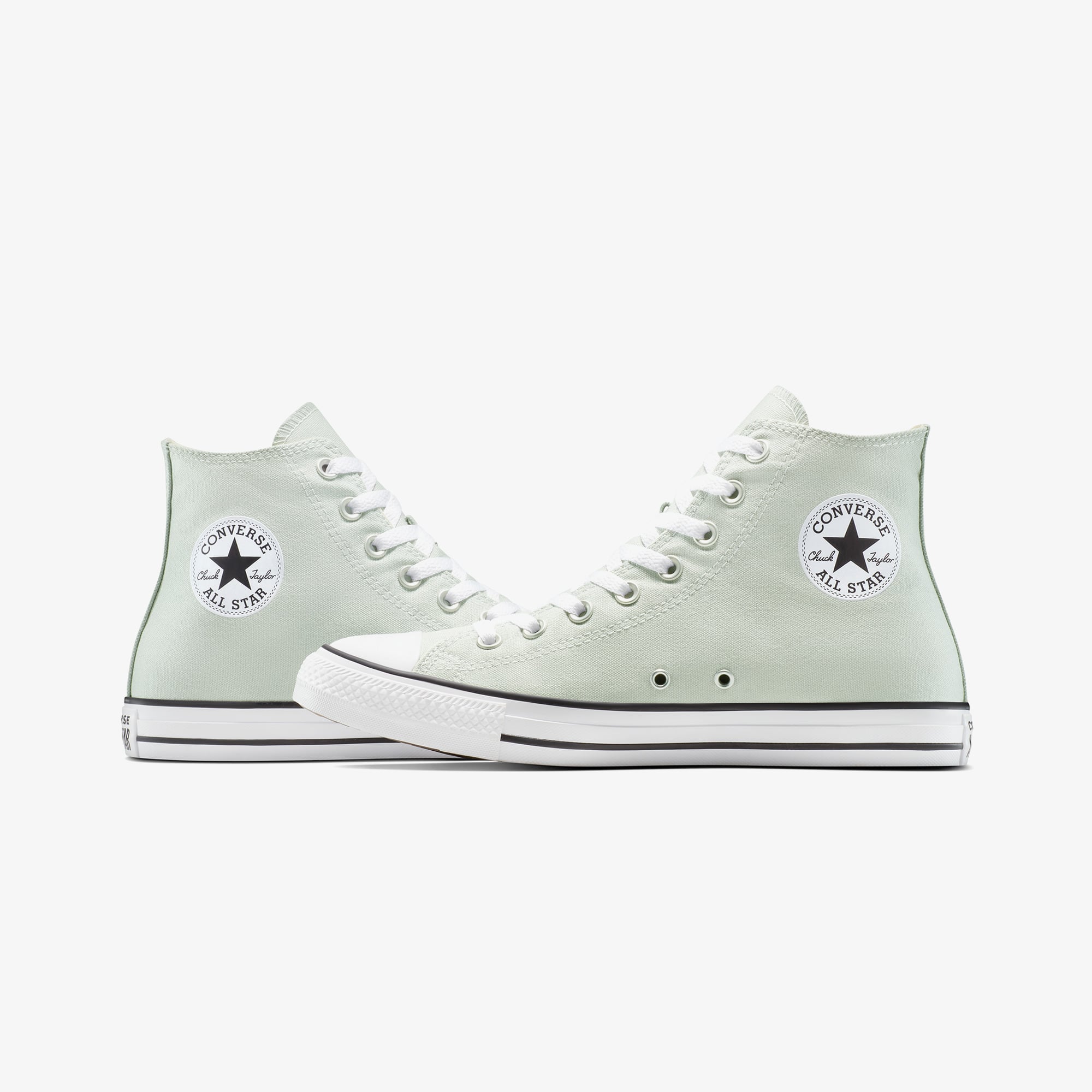 Converse Converse Gri Chuck Taylor All Star Unisex Yeşil Sneaker | FashFed Gri - 7. görsel