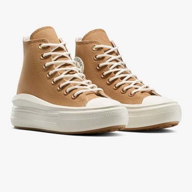  Converse Chuck Taylor All Star Move Platform Unisex Kahverengi Sneaker