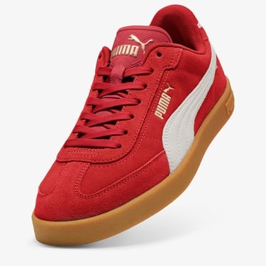  Puma Club II Era Suede Erkek Kırmızı Spor Ayakkabı
