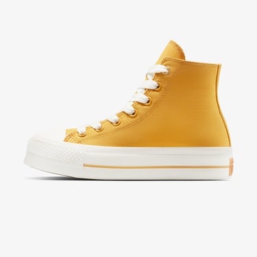  Converse Chuck Taylor All Star Lift Platform Kadın Sarı Sneaker