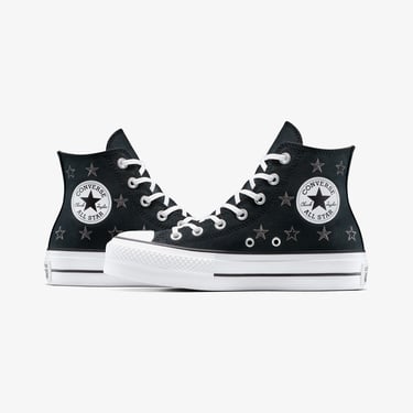  Converse Chuck Taylor All Star Lift Platform Kadın Siyah Sneaker