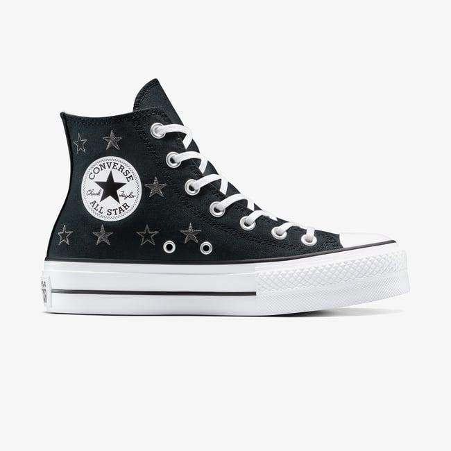  Converse Chuck Taylor All Star Lift Platform Kadın Siyah Sneaker