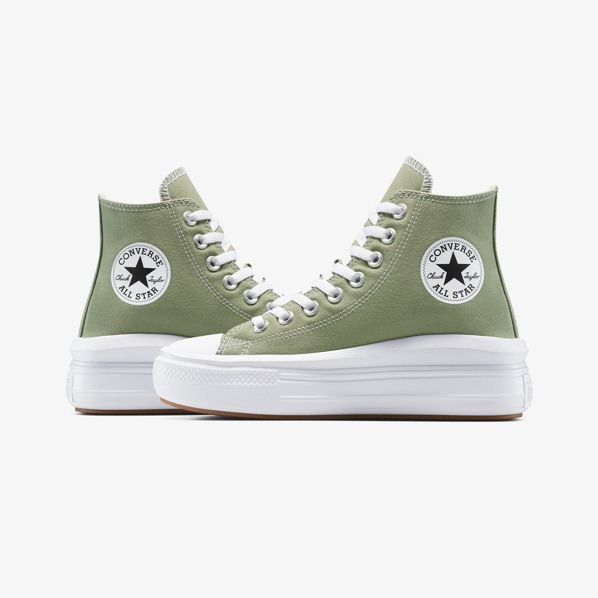 Converse Chuck Taylor All Star Move Platform Kadın Yeşil Sneaker