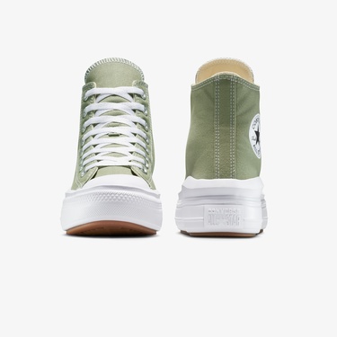  Converse Chuck Taylor All Star Move Platform Kadın Yeşil Sneaker