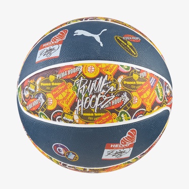  Puma Hoopers Hotline Renkli Basketbol Topu