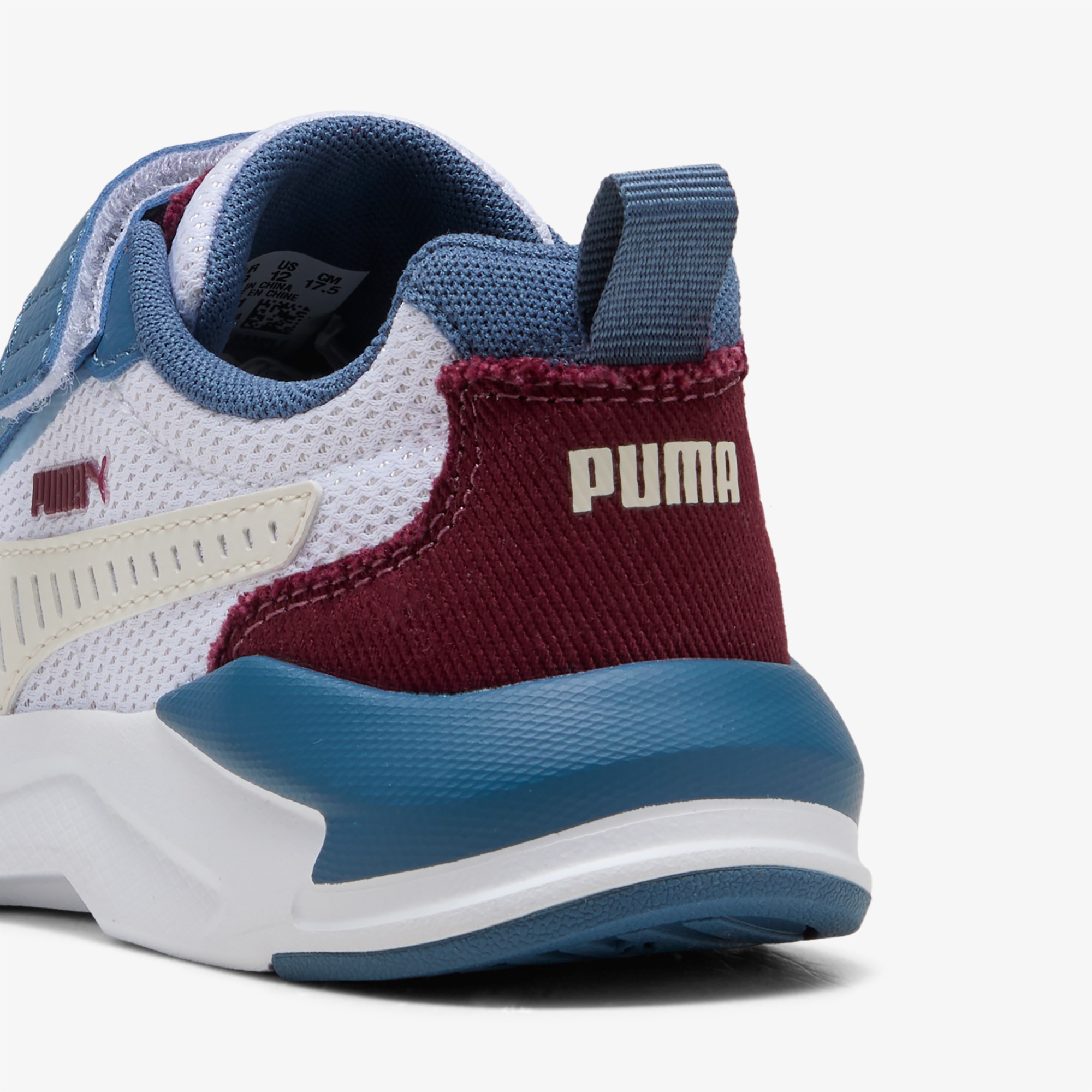 Puma X-Ray 3 Lt Mid 90S Ac+ Ps Çocuk Mavi Spor Ayakkabı