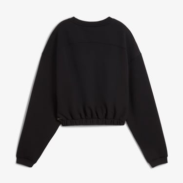  Puma Cloudspun Crew Kadın Siyah Sweatshirt