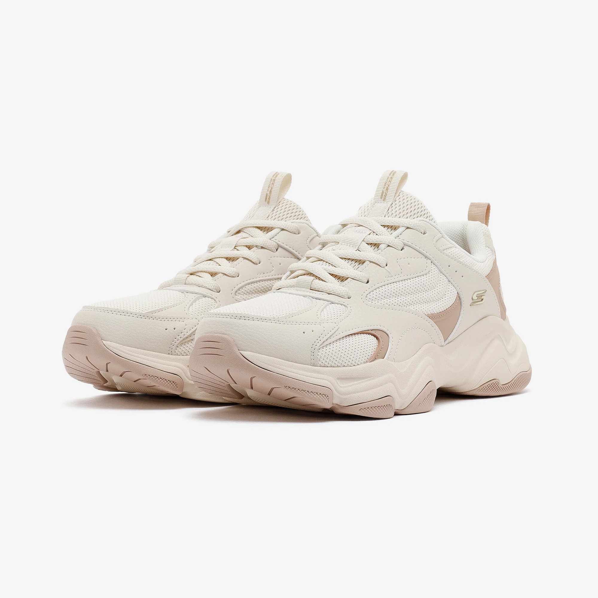 Skechers Bobs Diego Kadın Krem Spor Ayakkabı