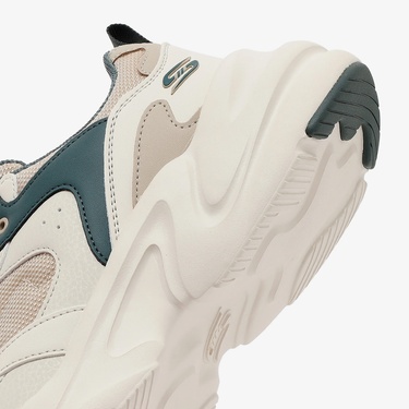  Skechers Bobs Bamina Erkek Krem Spor Ayakkabı