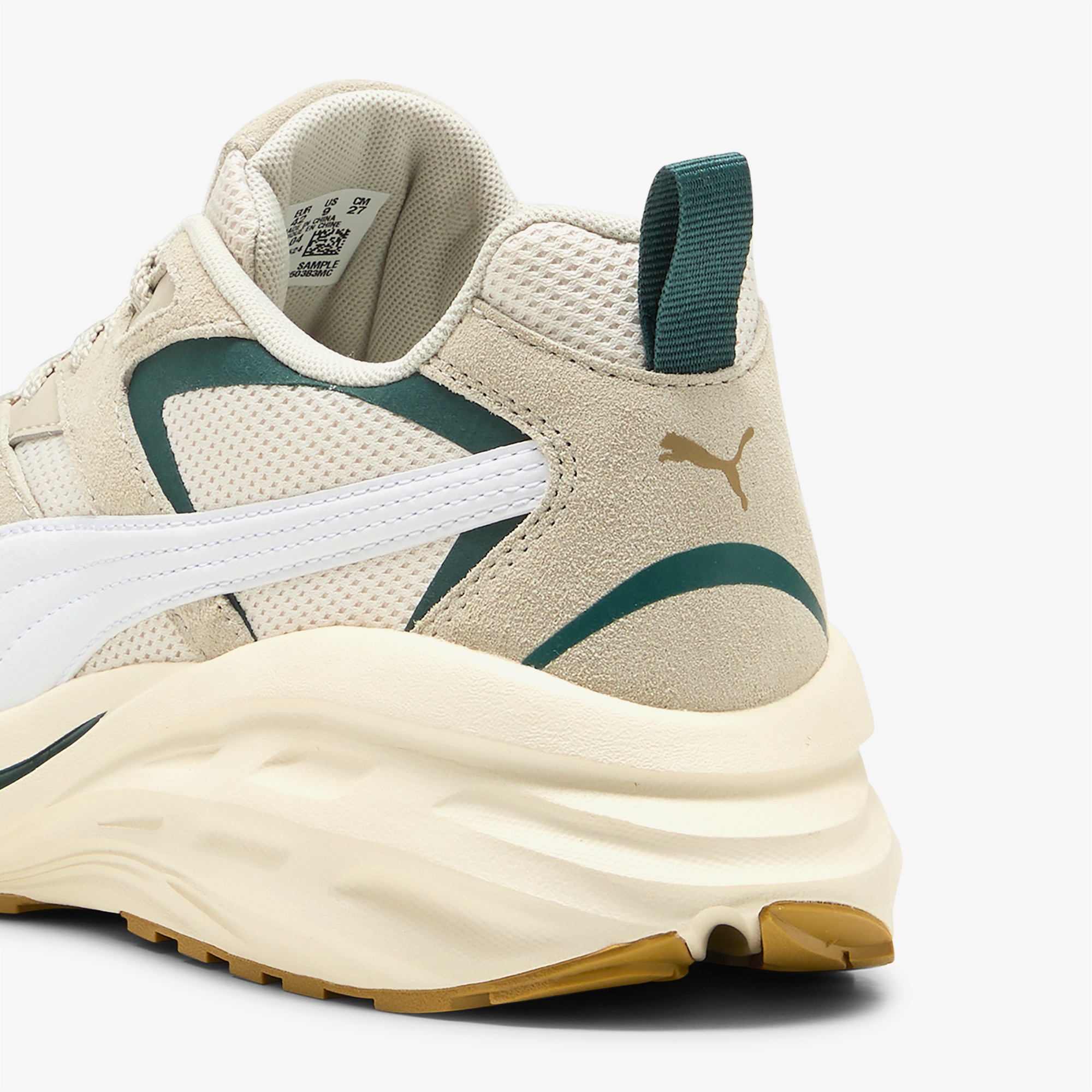 Puma Hypnotic Ls Kadın Krem Spor Ayakkabı