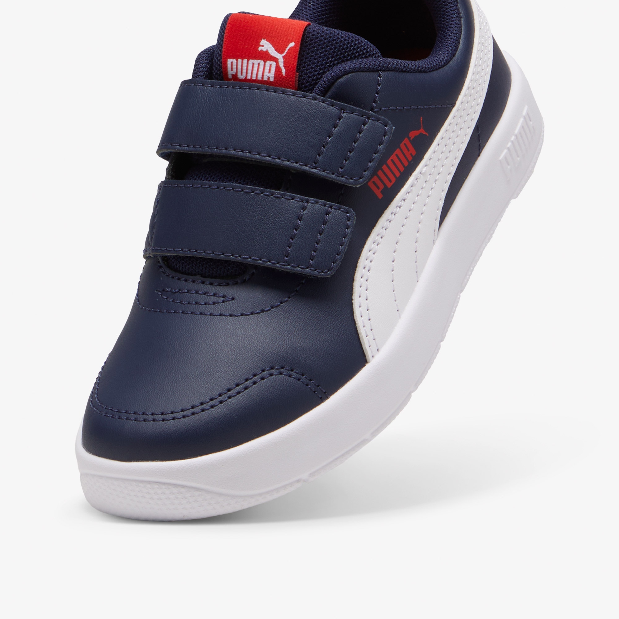 Puma Courtflex V3 V Ps Çocuk Lacivert Spor Ayakkabı