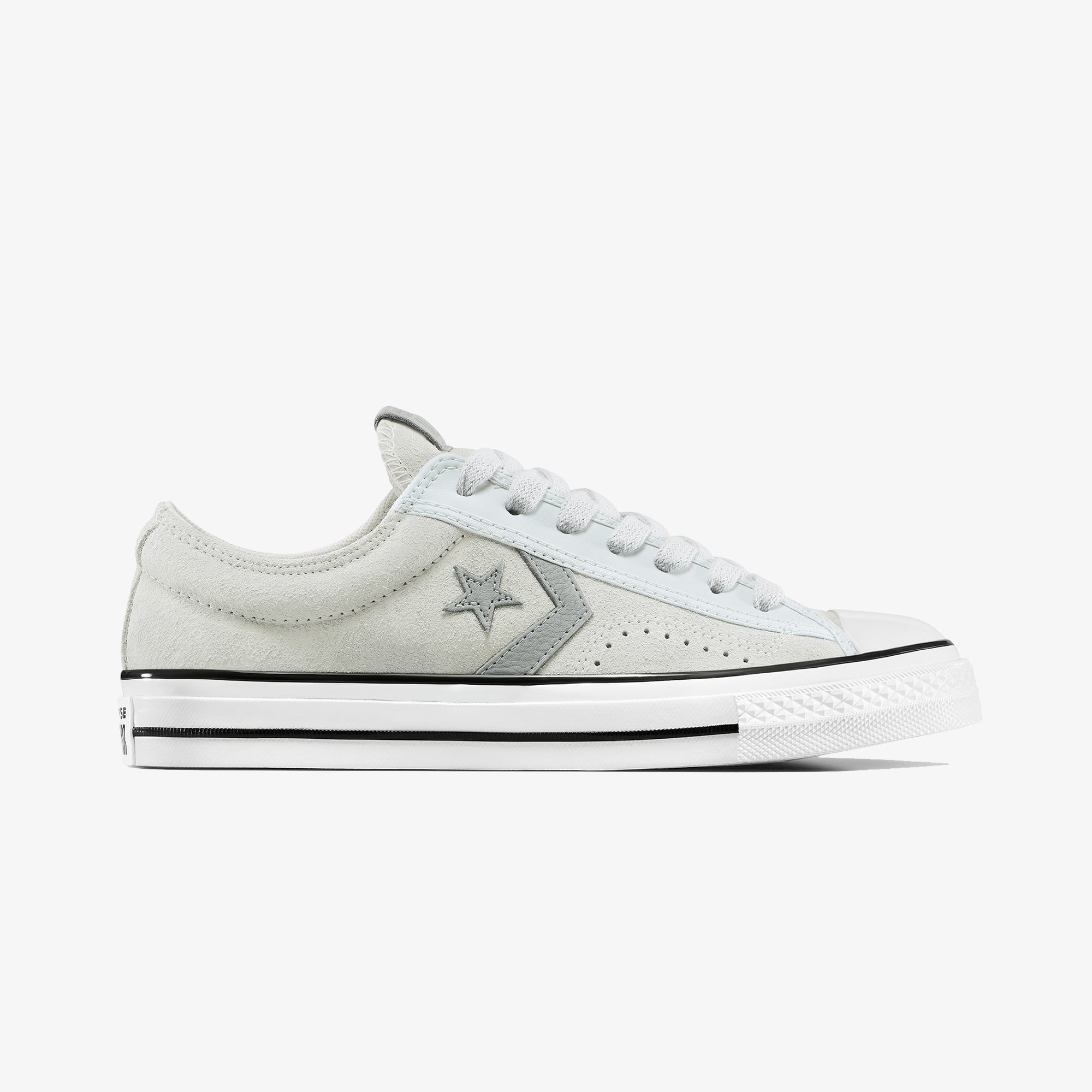 Converse Star Player 76 Suede Unisex Gri Sneaker