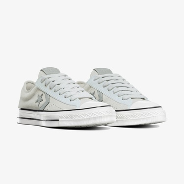  Converse Star Player 76 Suede Unisex Gri Sneaker