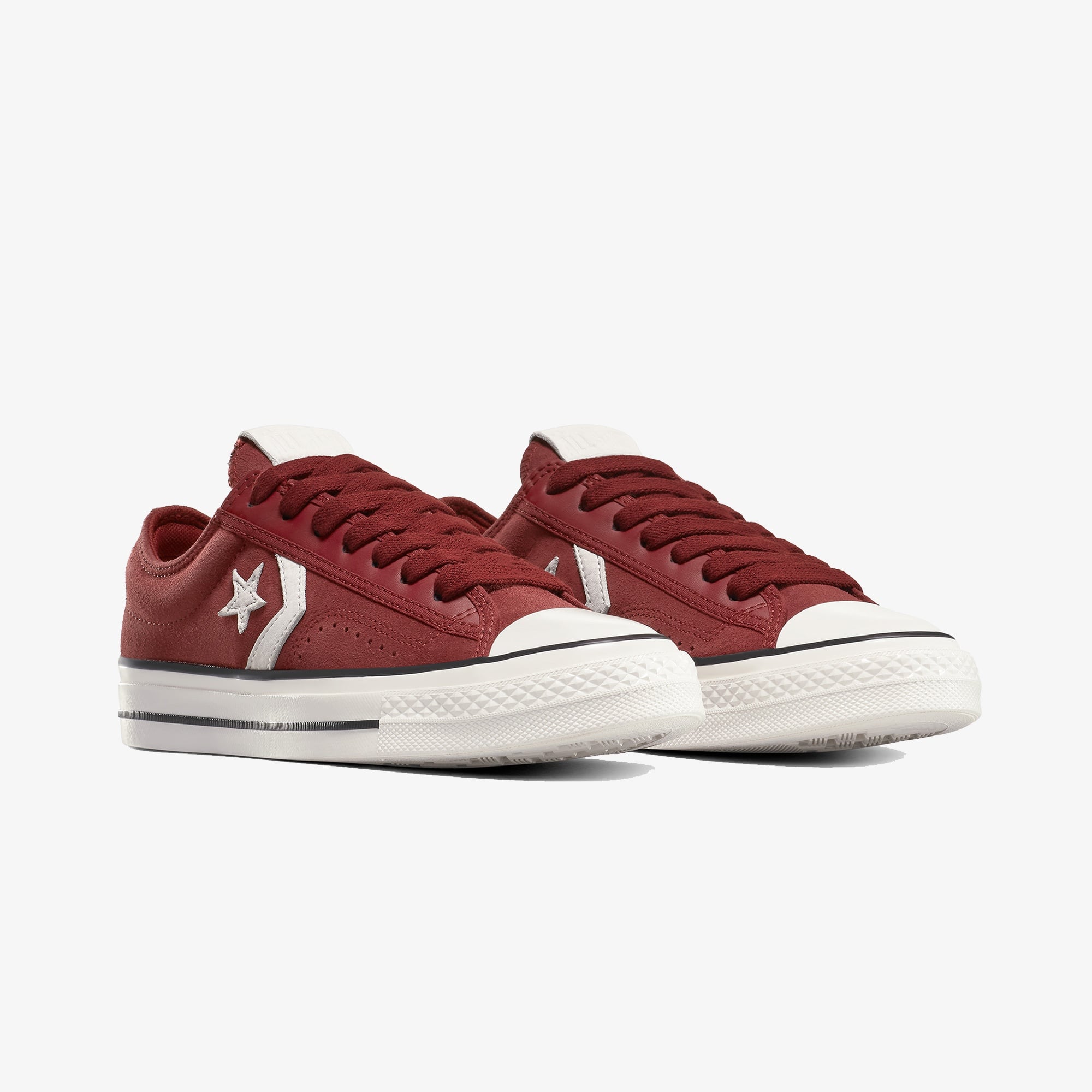 Converse Star Player 76 Suede Unisex Bordo Sneaker