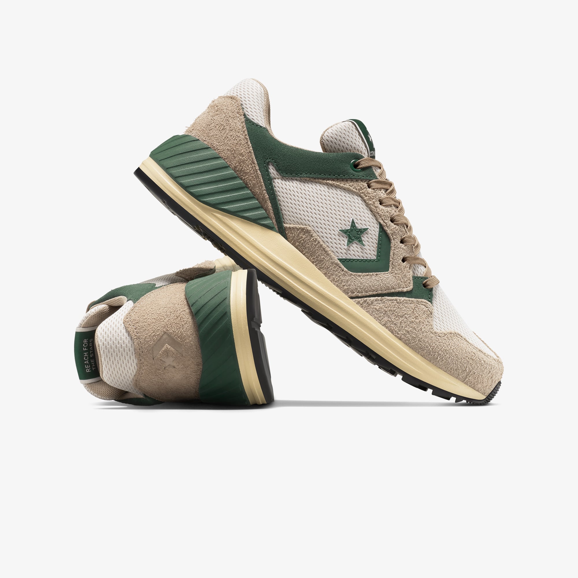 Converse Converse Kahverengi Wave Trainer Unisex Bej Sneaker | FashFed Kahverengi - 7. görsel