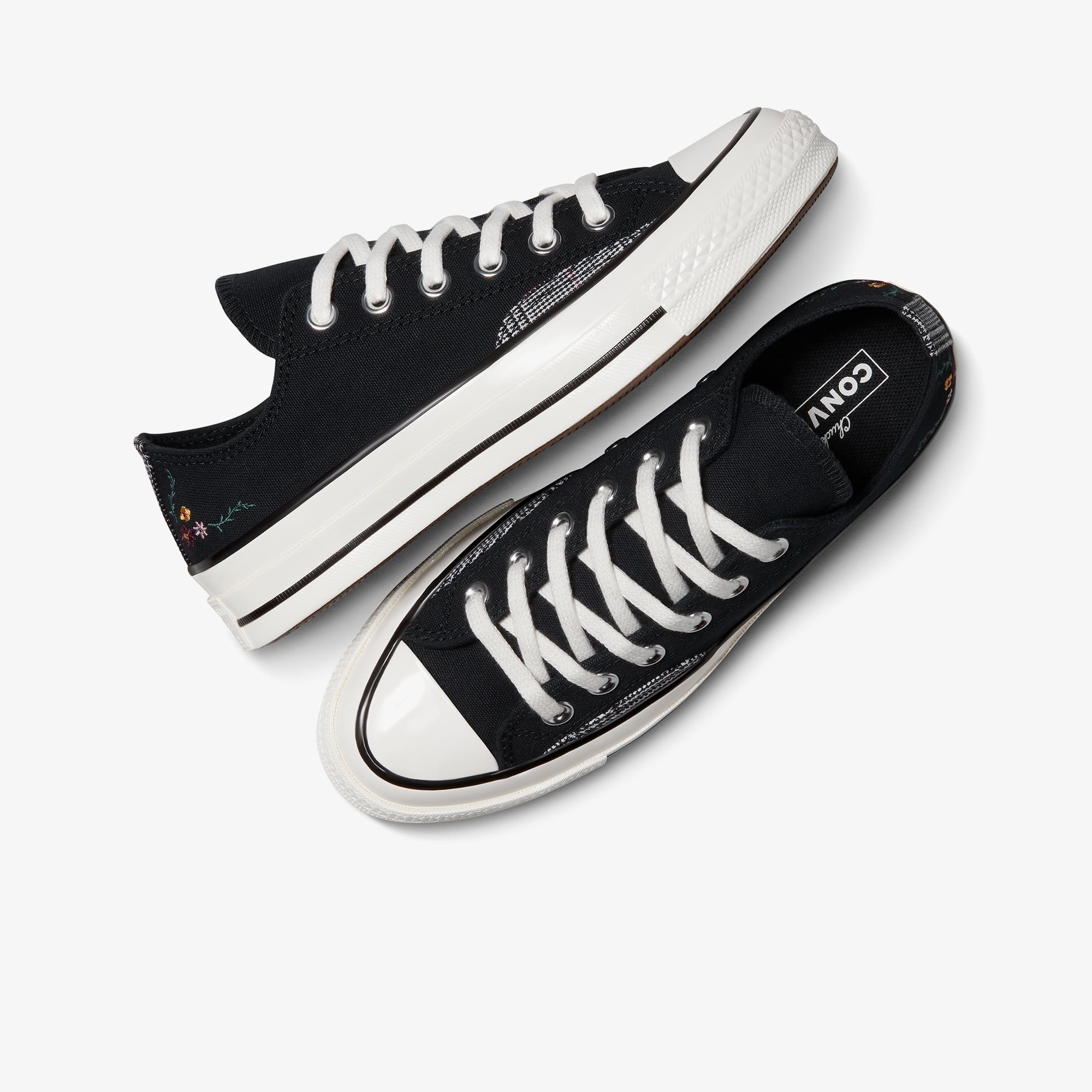 Converse Chuck 70 Varsity Vines Unisex Siyah Sneaker