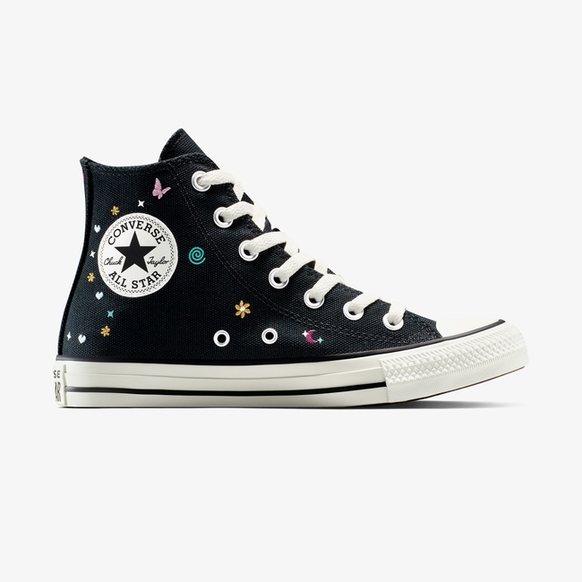  Converse Chuck Taylor All Star Doodles Unisex Siyah Sneaker