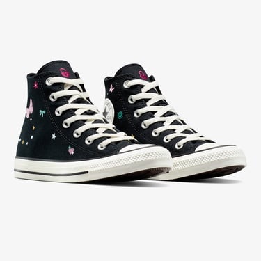  Converse Chuck Taylor All Star Doodles Unisex Siyah Sneaker