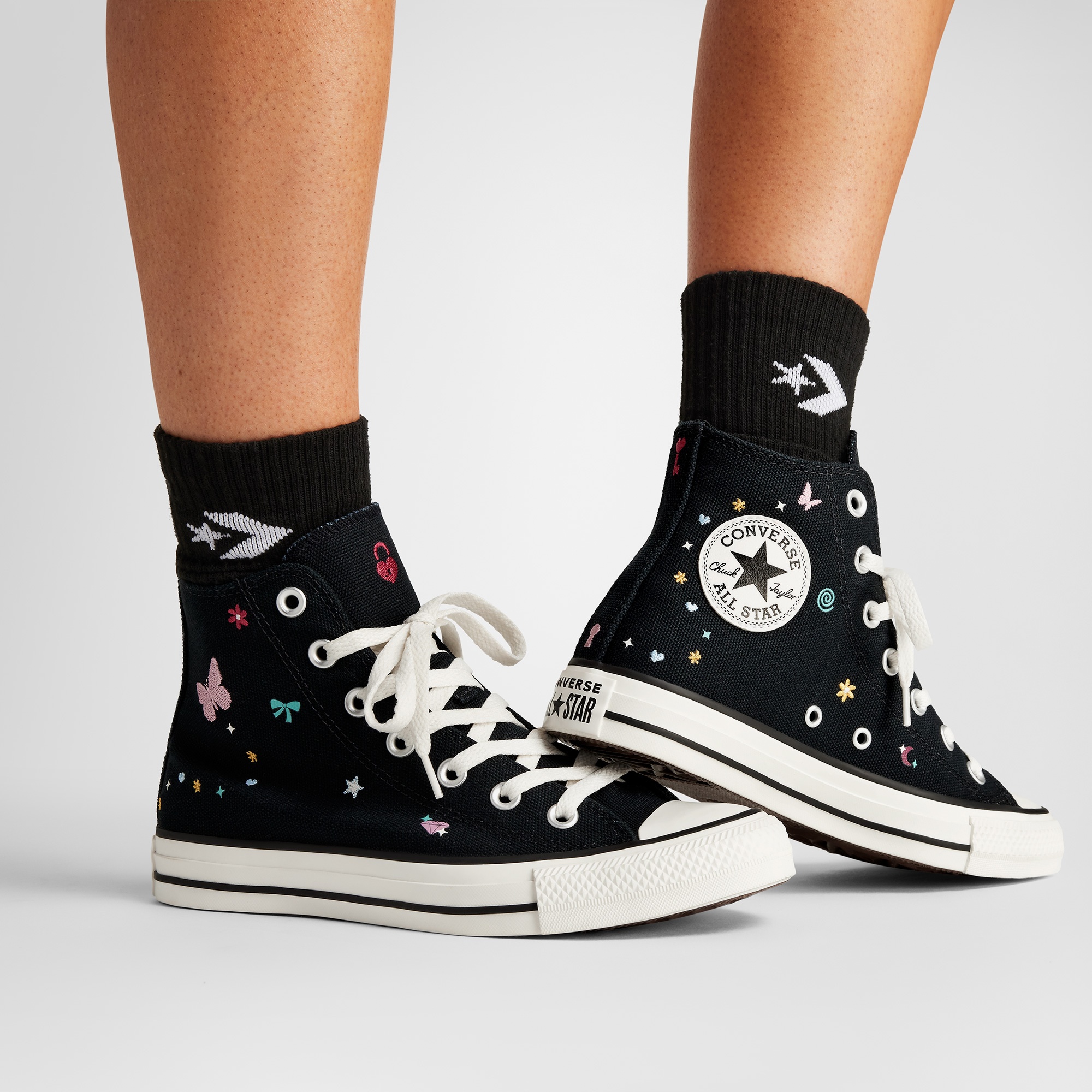 Converse Chuck Taylor All Star Doodles Unisex Siyah Sneaker