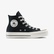 Converse Chuck Taylor All Star Lift Platform Floral Kadın Siyah Sneaker