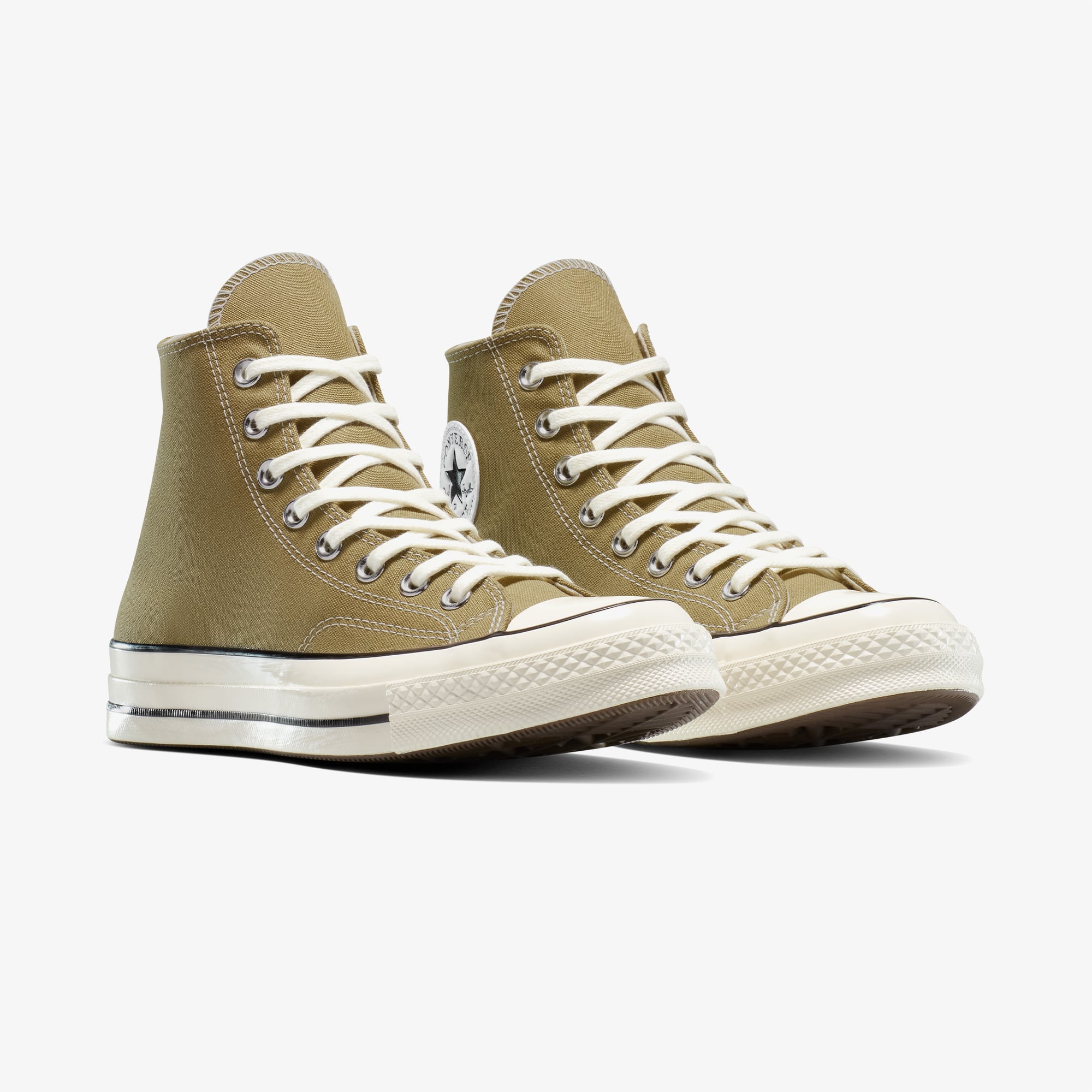 Converse Converse Sarı Chuck 70 Unisex Haki Sneaker | FashFed Sarı - 4. görsel