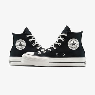  Converse Chuck Taylor All Star Lift Platform Floral Kadın Siyah Sneaker