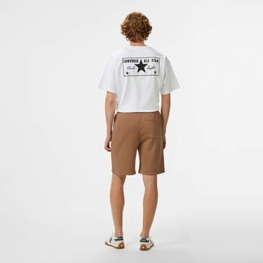  Converse Go-To Unisex Kahverengi Şort