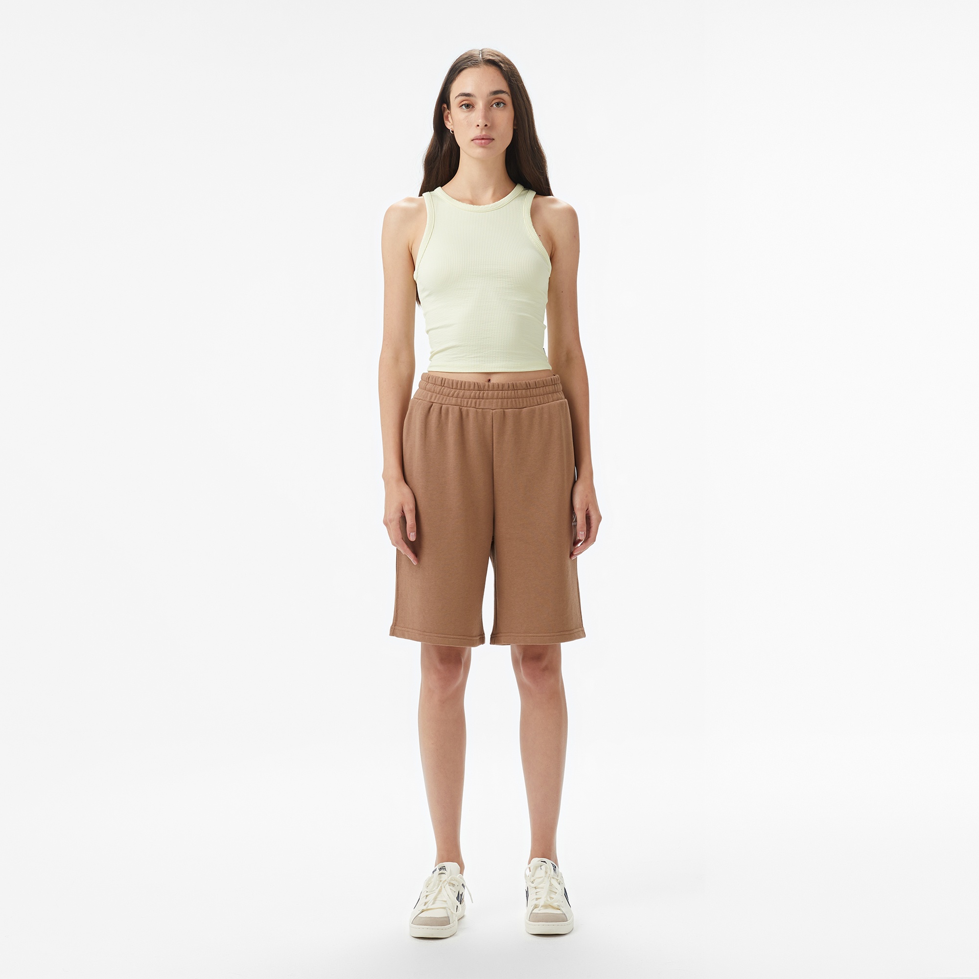 Converse Go-To Unisex Kahverengi Şort