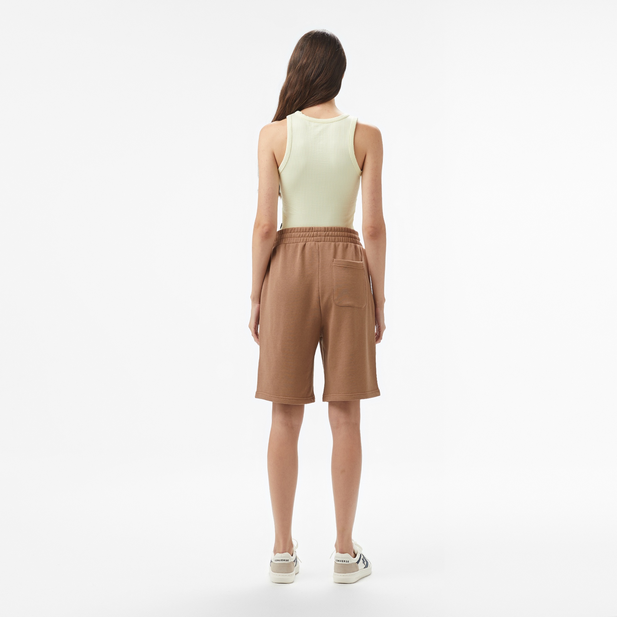 Converse Go-To Unisex Kahverengi Şort