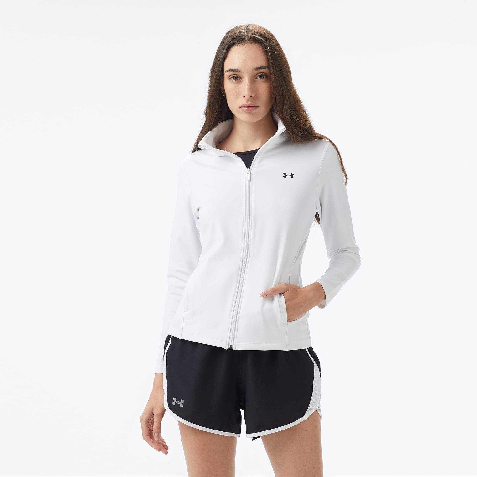 Under Armour Motion Emea Kadın Beyaz Antrenman Ceket