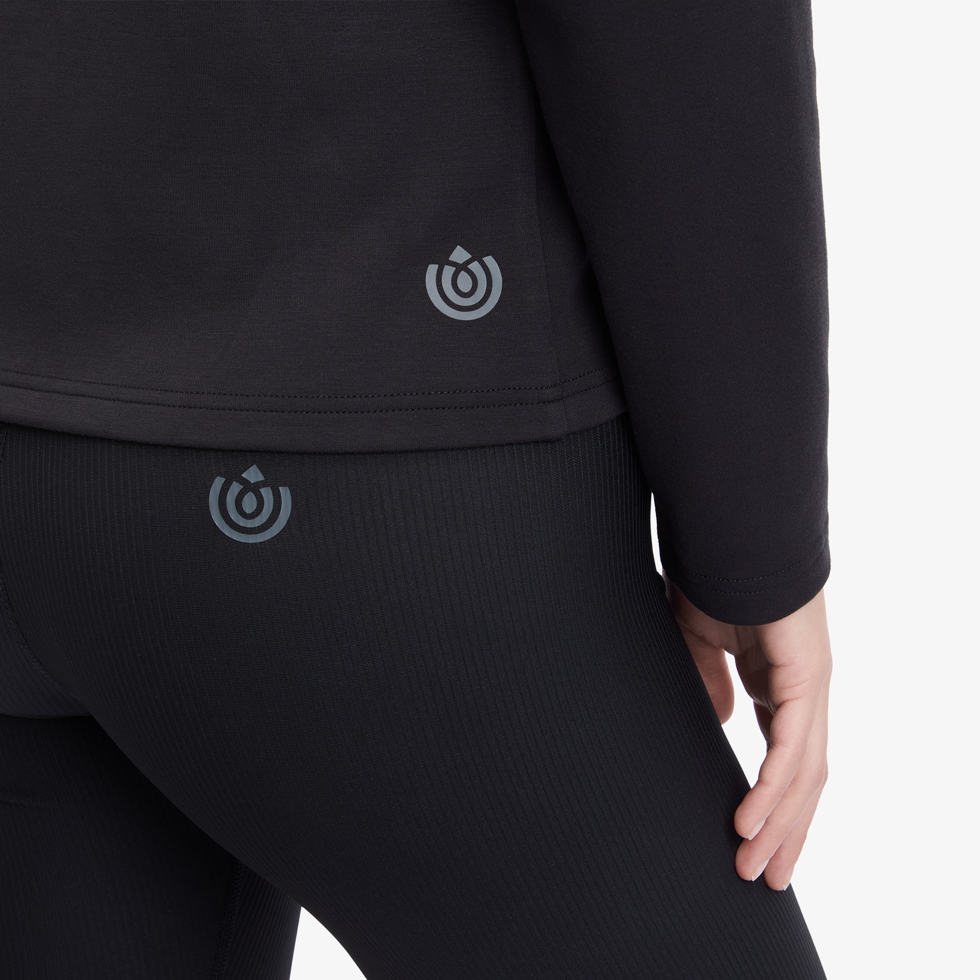 Energetics Odelle Iv Kadın Siyah Antrenman Sweatshirt