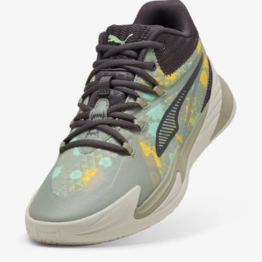  Puma Dagger Points İn The Paint Erkek Kahverengi Basketbol Ayakkabısı