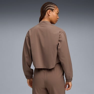  Puma Fashion Kadın Kahverengi Antrenman Ceketi