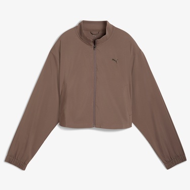  Puma Fashion Kadın Kahverengi Antrenman Ceketi