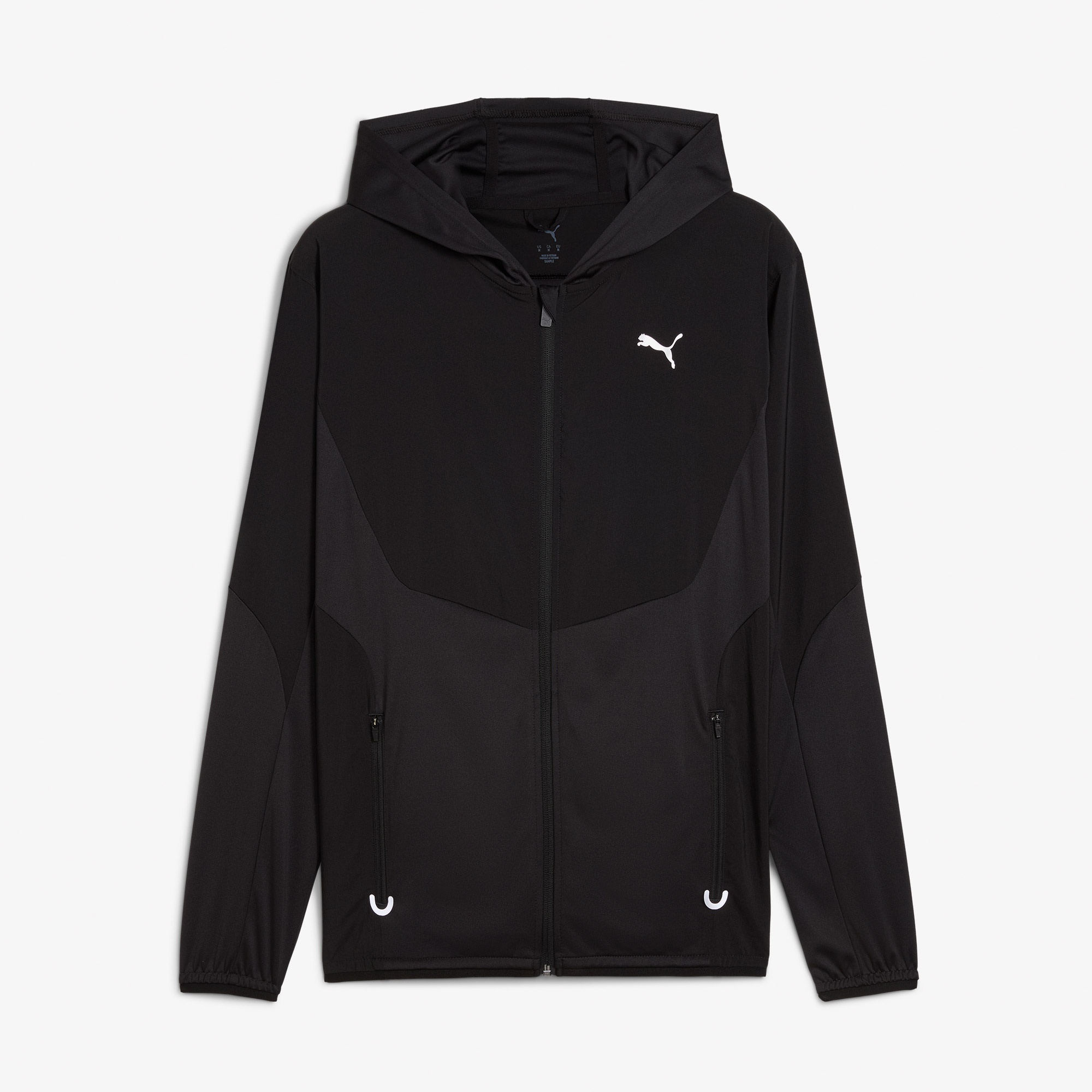 Puma Flex Fabric Mix Erkek Siyah Antrenman Ceketi