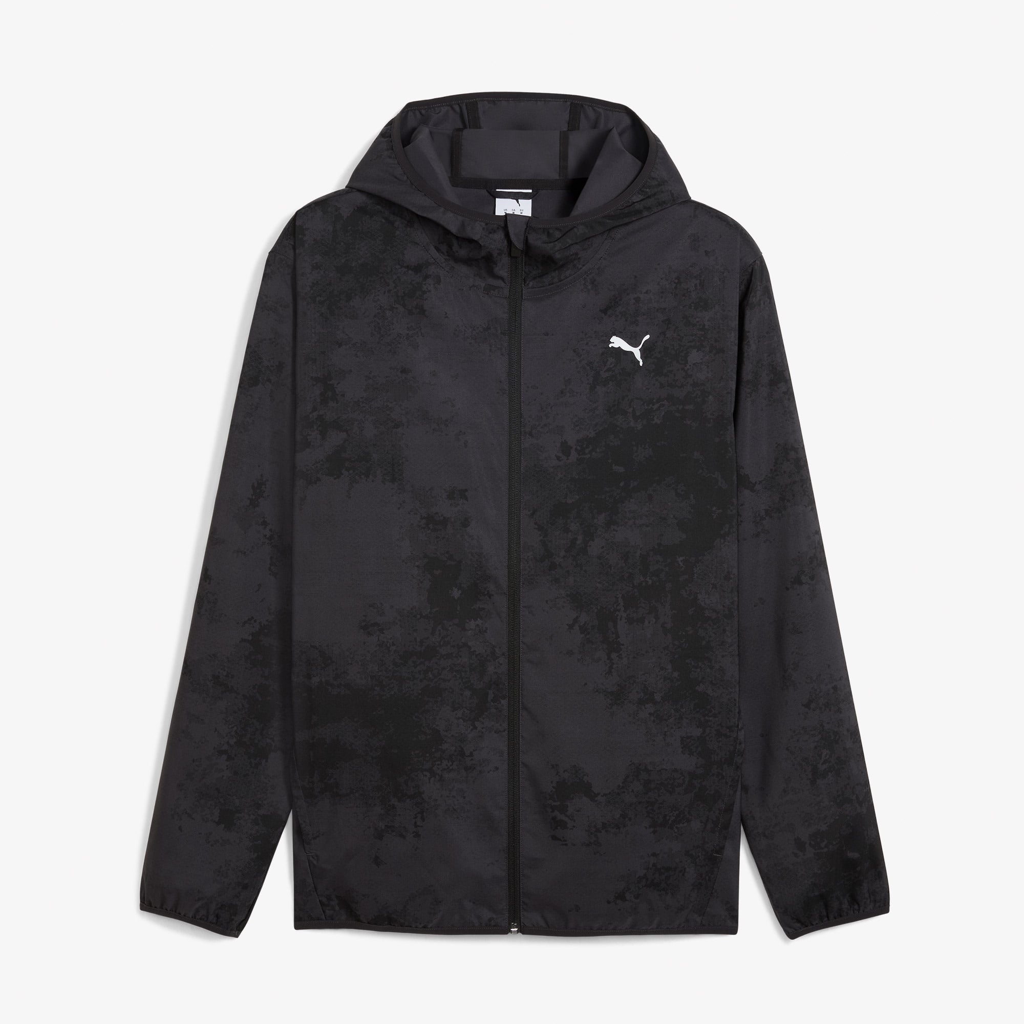 Puma M Tad Essentialential Aop Woven  Erkek Siyah Ceket