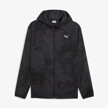  Puma M Tad Essentialential Aop Woven  Erkek Siyah Ceket