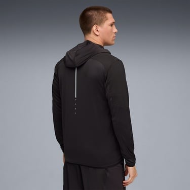  Puma Flex Fabric Mix Erkek Siyah Antrenman Ceketi