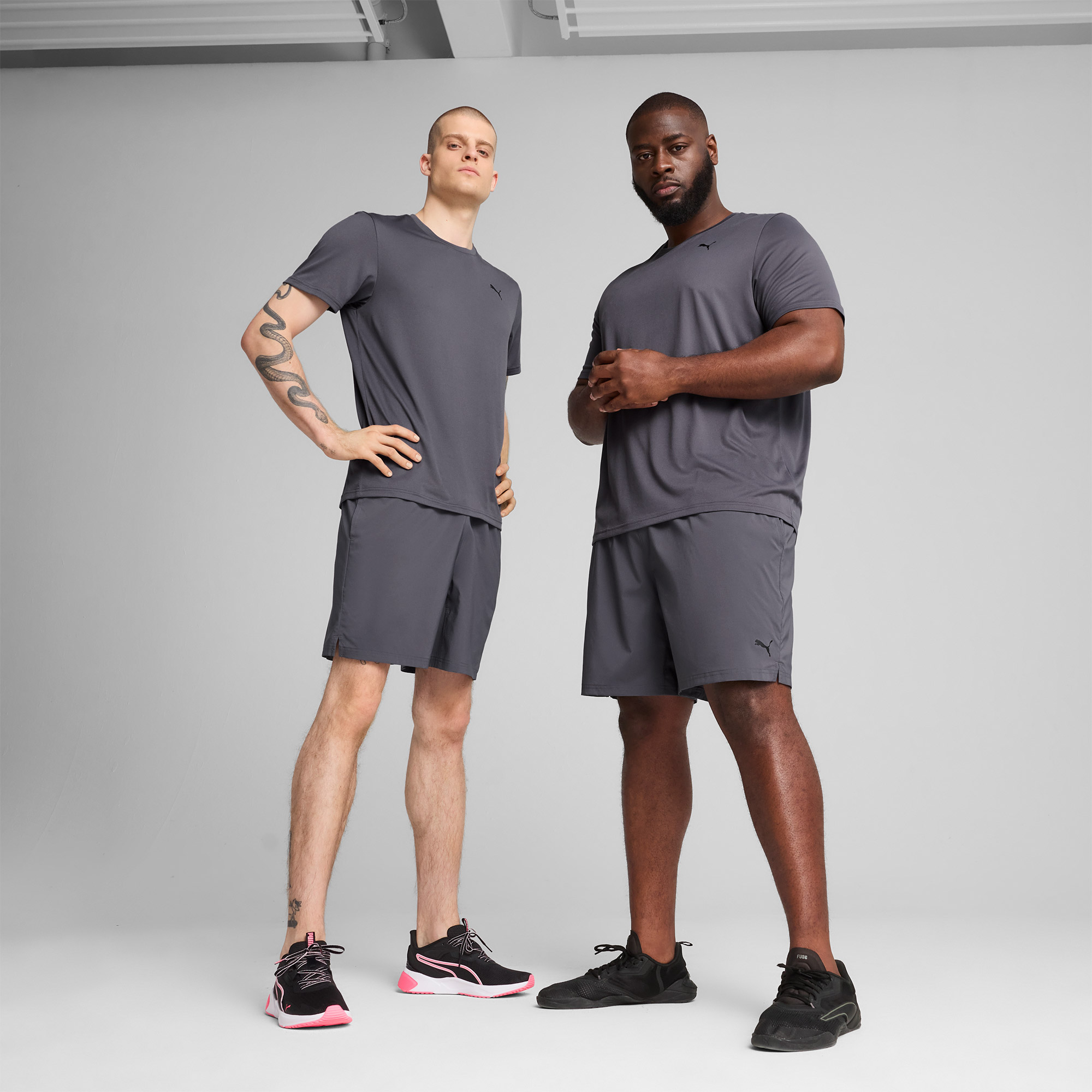  Puma Tad Essentials 7 Wven Erkek Gri Antrenman Şortu