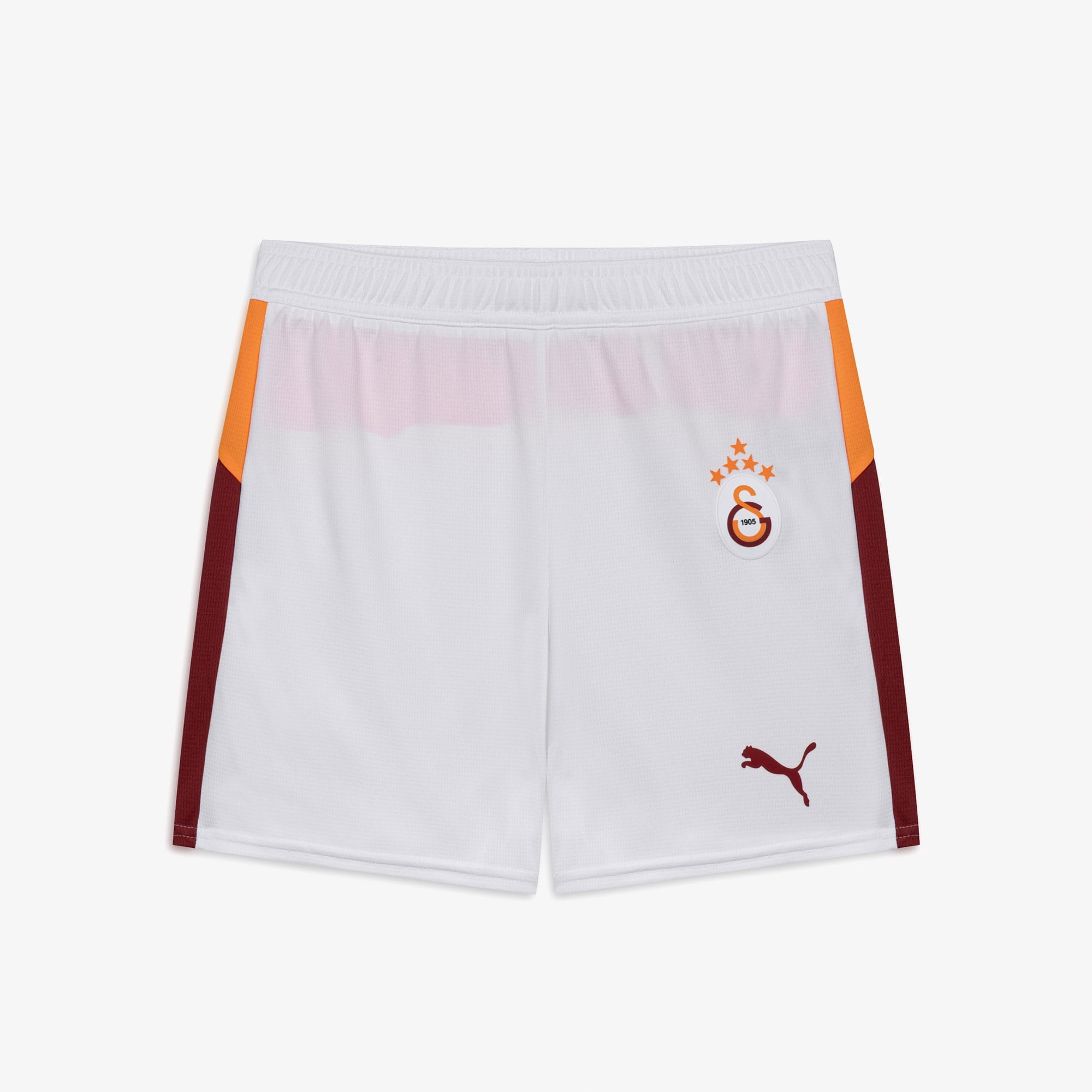 Puma Galatasaray S.K. 25-26 Çocuk Beyaz Deplasman Futbol Şortu